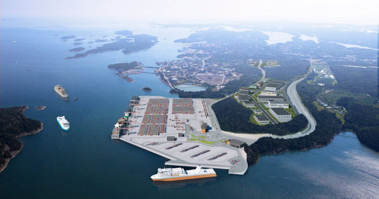Norvik – NCC flyttar 10 miljoner ton berg när ny hamn byggs