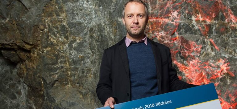 Epirocs Bergteknikpris 2018 till Jan Kläre